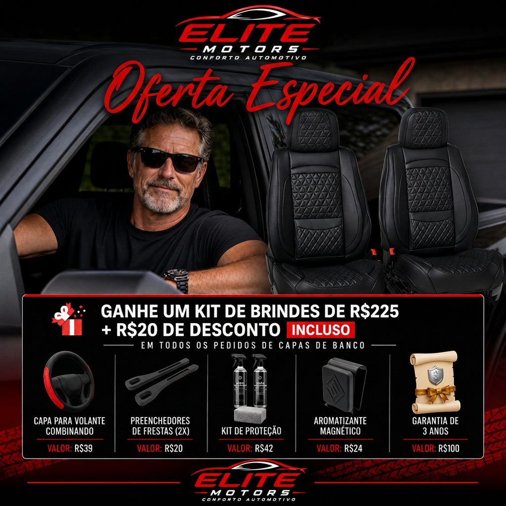 Capas de Banco Elite Motors