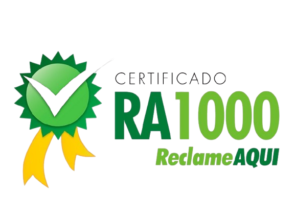 Certificado RA1000 Reclame Aqui